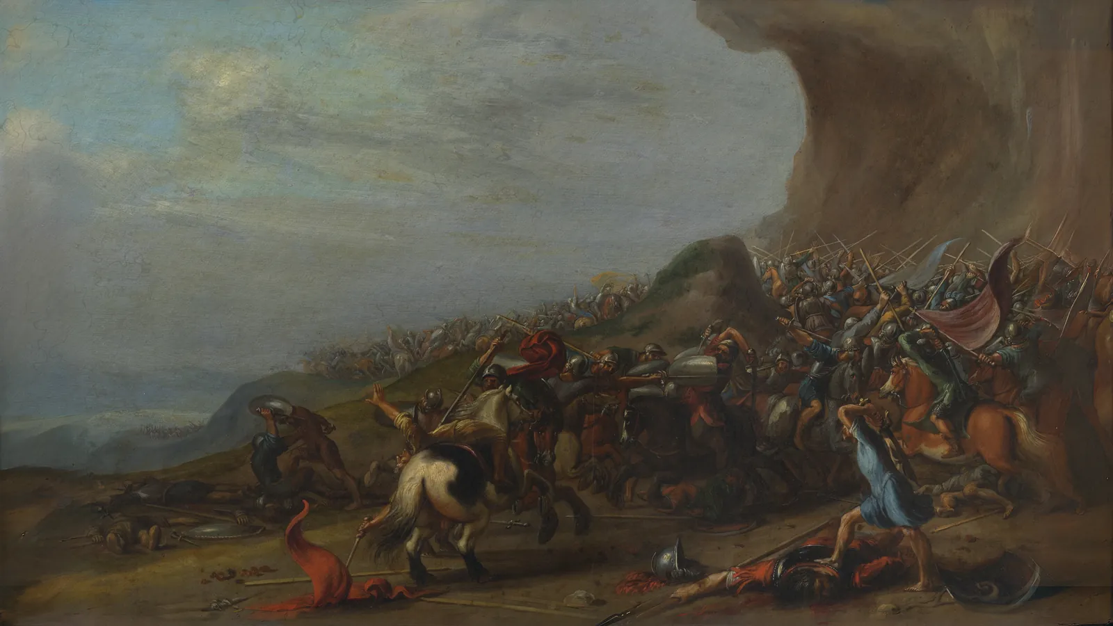 David Slaying Goliath by Dutch, extended to 16:9