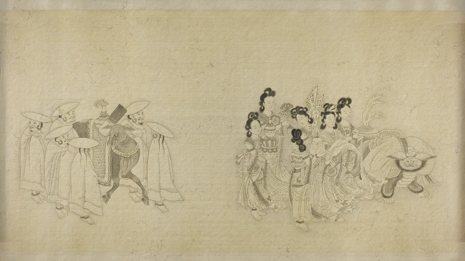 Envoys Presenting Tribute by Su Liupeng, extended to 16:9