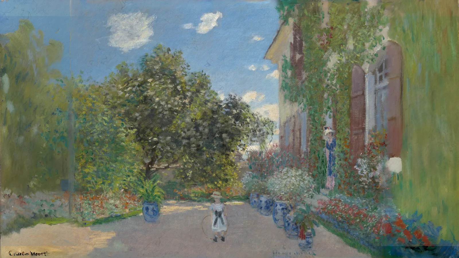 La casa dell'artista ad Argenteuil di Claude Monet, esteso a 16:9