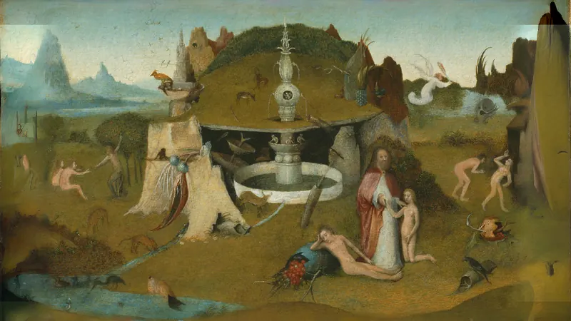 The Garden of Paradise by Workshop of Hieronymus Bosch