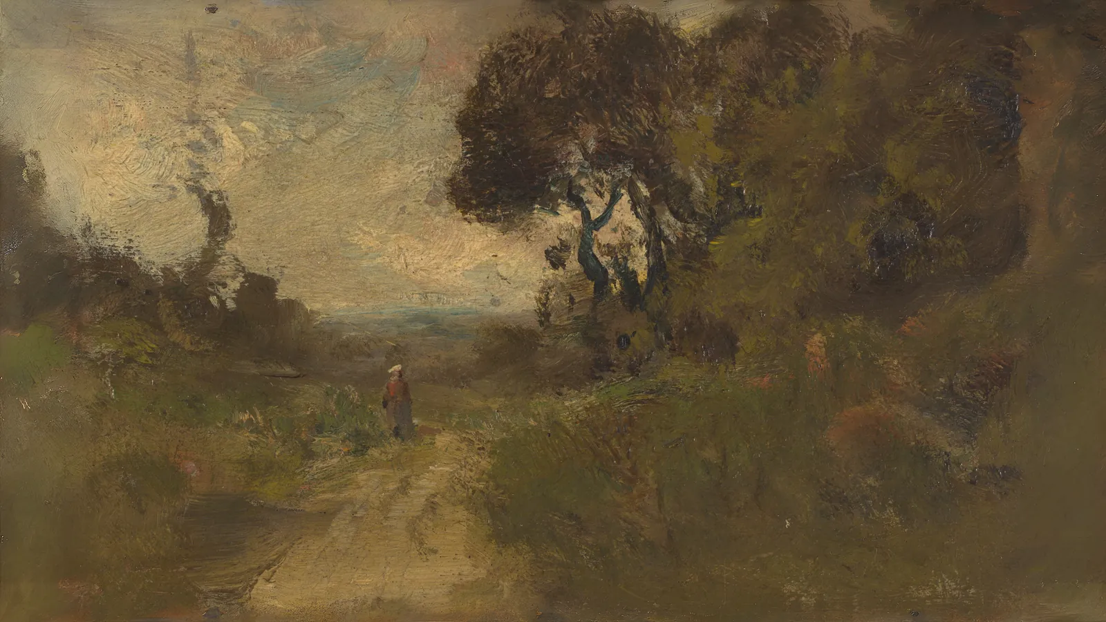 Paisaje de William Keith, extendido a 16:9