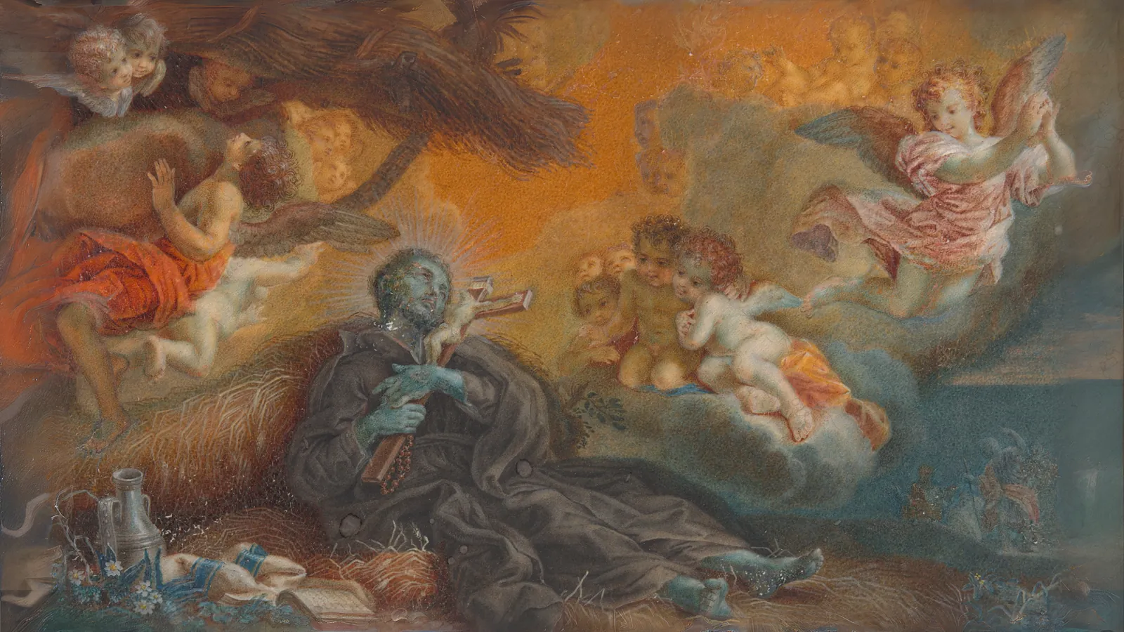 La morte di San Francesco Saverio di Veronica Stern, esteso in 16:9