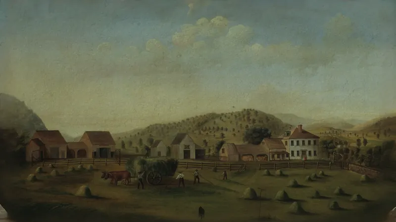 Leete Farm, West Claremont, New Hampshire von Francis Alexander