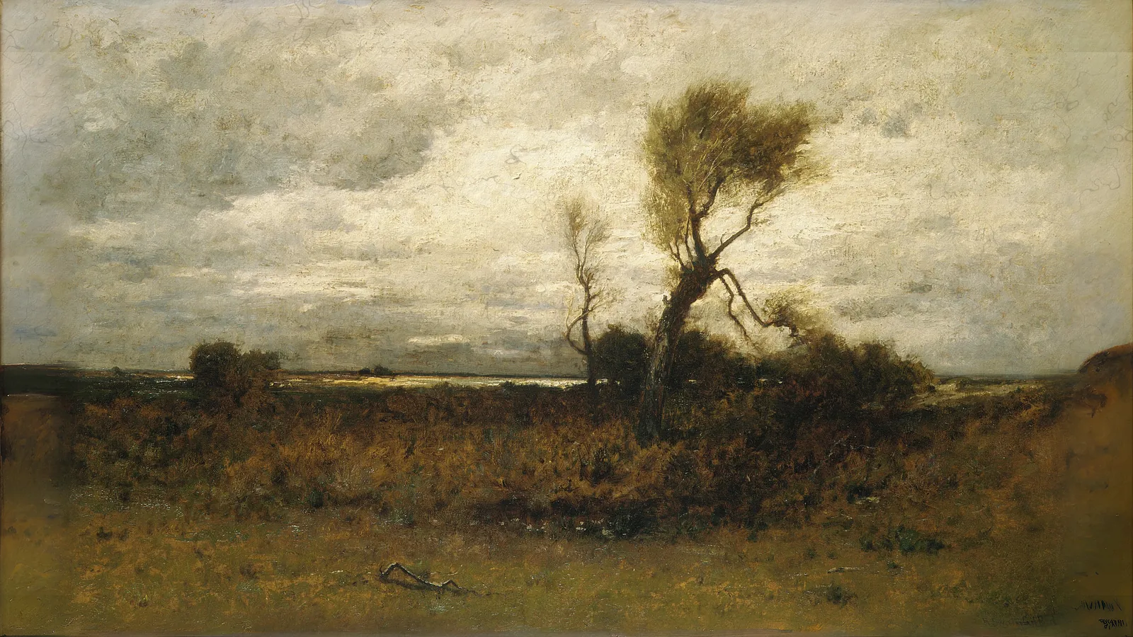 Vicino alla costa di Robert Swain Gifford, esteso in 16:9