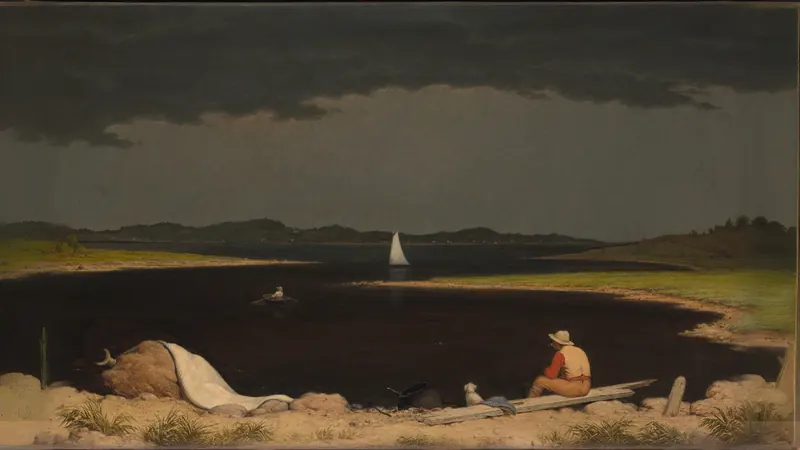 Aufziehendes Donnerwetter von Martin Johnson Heade