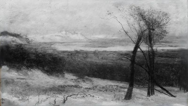 Behind Dunes, Lake Ontario von Homer Dodge Martin