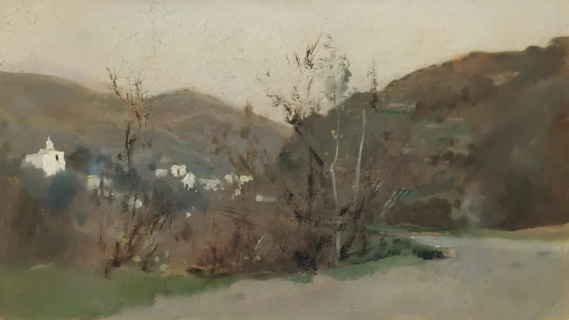 Spanische Landschaft von John Singer Sargent