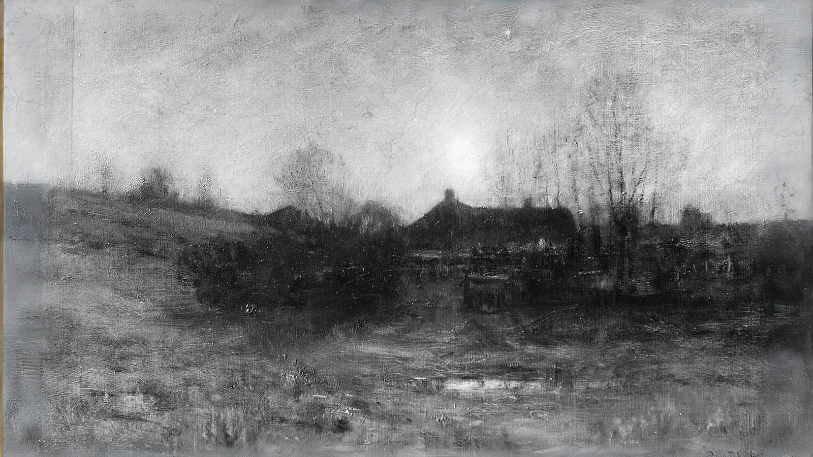 Luz de luna de Dwight William Tryon, extendido a 16:9