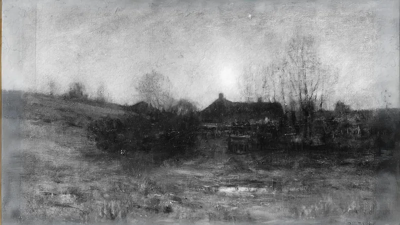 Mondschein von Dwight William Tryon