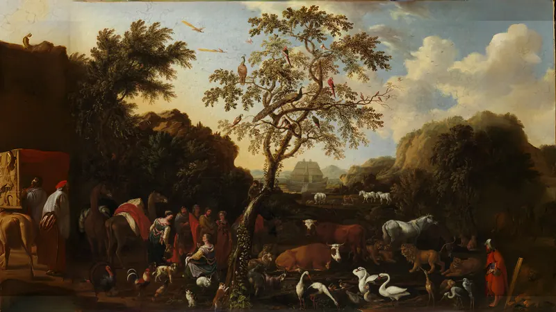 Die Arche von Lodewijk Tieling (tätig ca. 1695-1700)