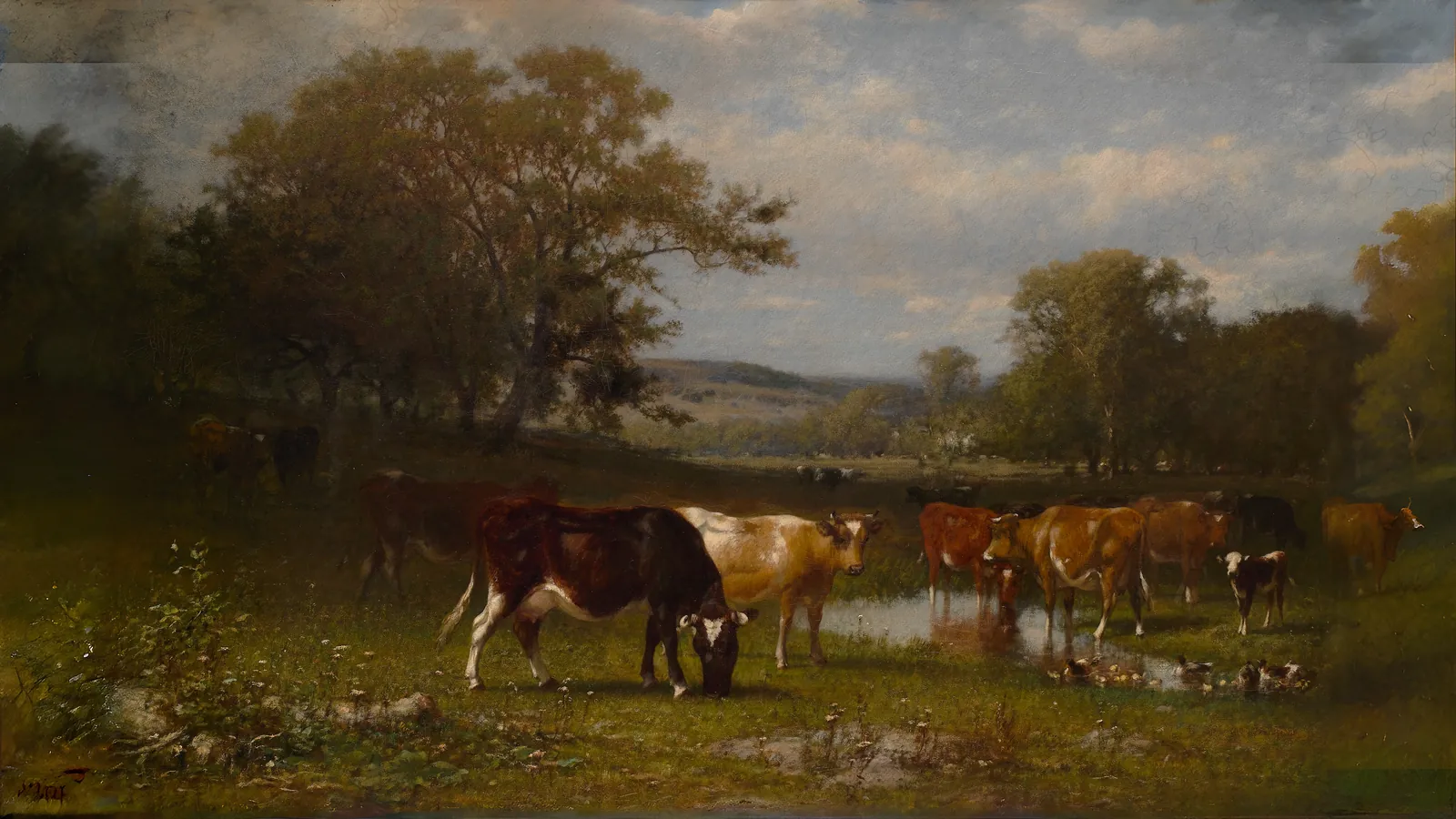 Dall'ombra mutevole di James M. Hart, esteso in 16:9