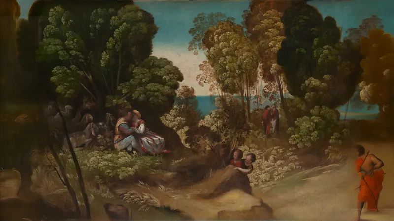 Die drei Lebensalter des Menschen von Dosso Dossi (Giovanni de Lutero)