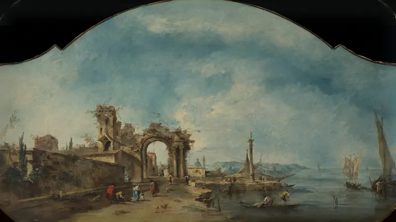 Paisagem Fantástica de Francesco Guardi
