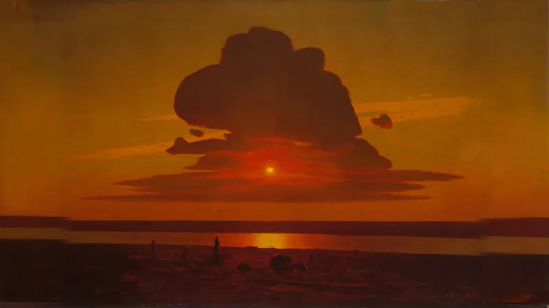 Roter Sonnenuntergang von Arkhyp Kuindzhi (Arkhip Ivanovich Kuindzhi)