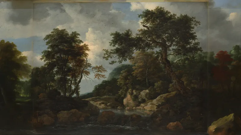 The Forest Stream von Jacob van Ruisdael