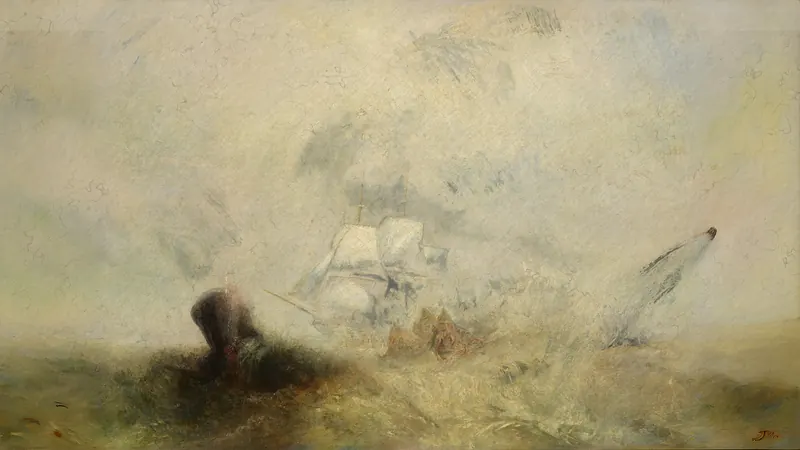 Baleiniers par Joseph Mallord William Turner
