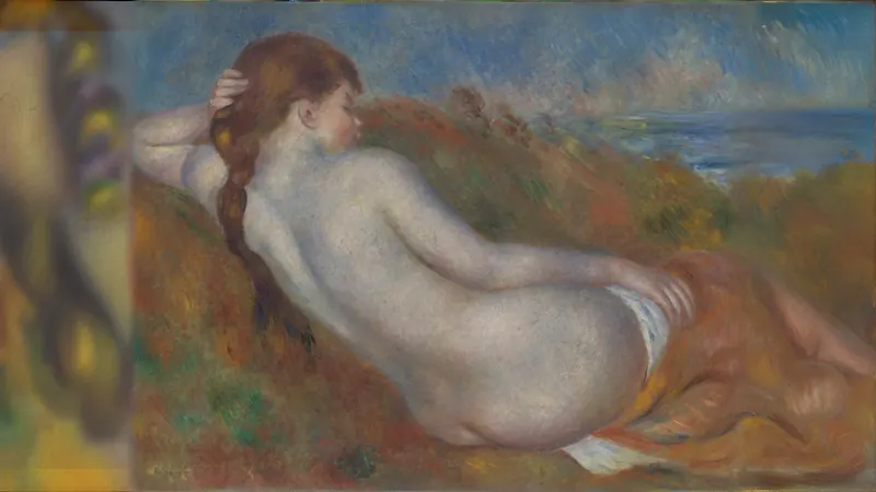 Liegender Akt von Auguste Renoir