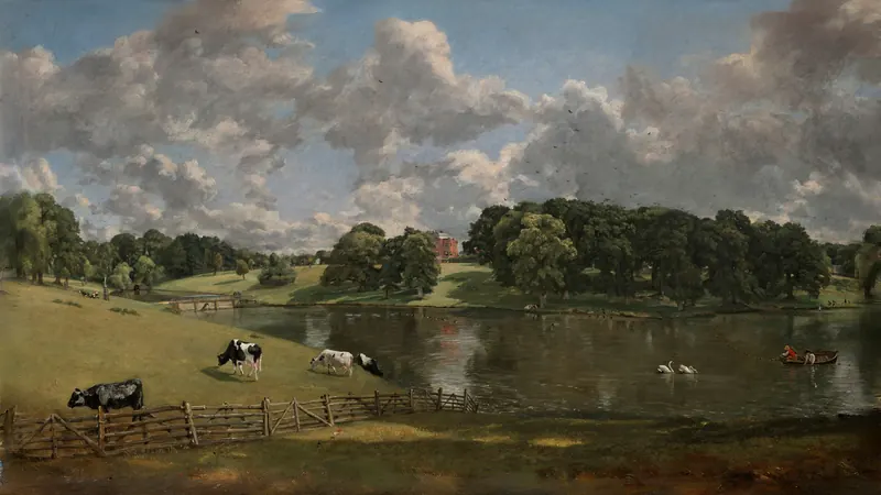 Wivenhoe Park, Essex by John Constable